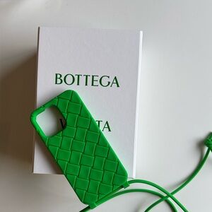 Bottega Veneta Vibrant Green IPhone 13 Pro Max Silicone Case.